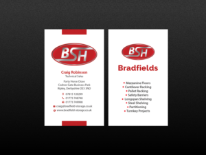 Business Card Design by Creations Box 2015 for Bradfields | Design: #10458733