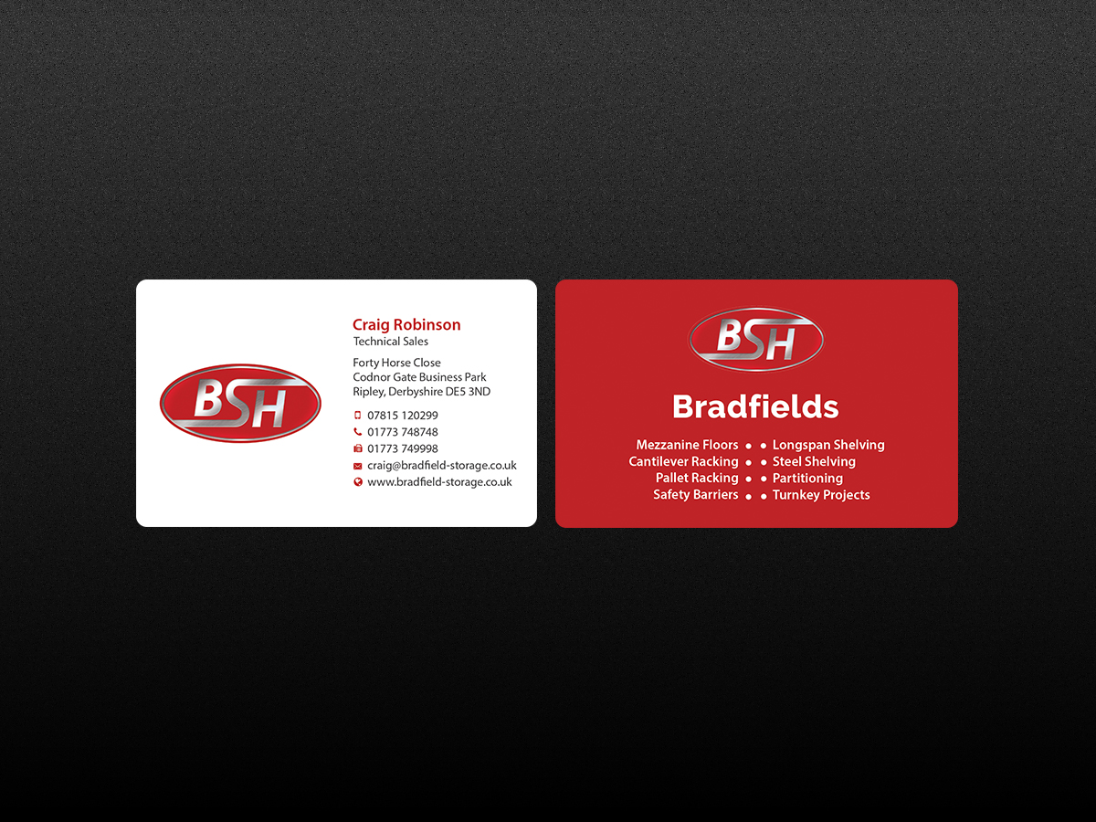 Business Card Design by Creations Box 2015 for Bradfields | Design #10458735