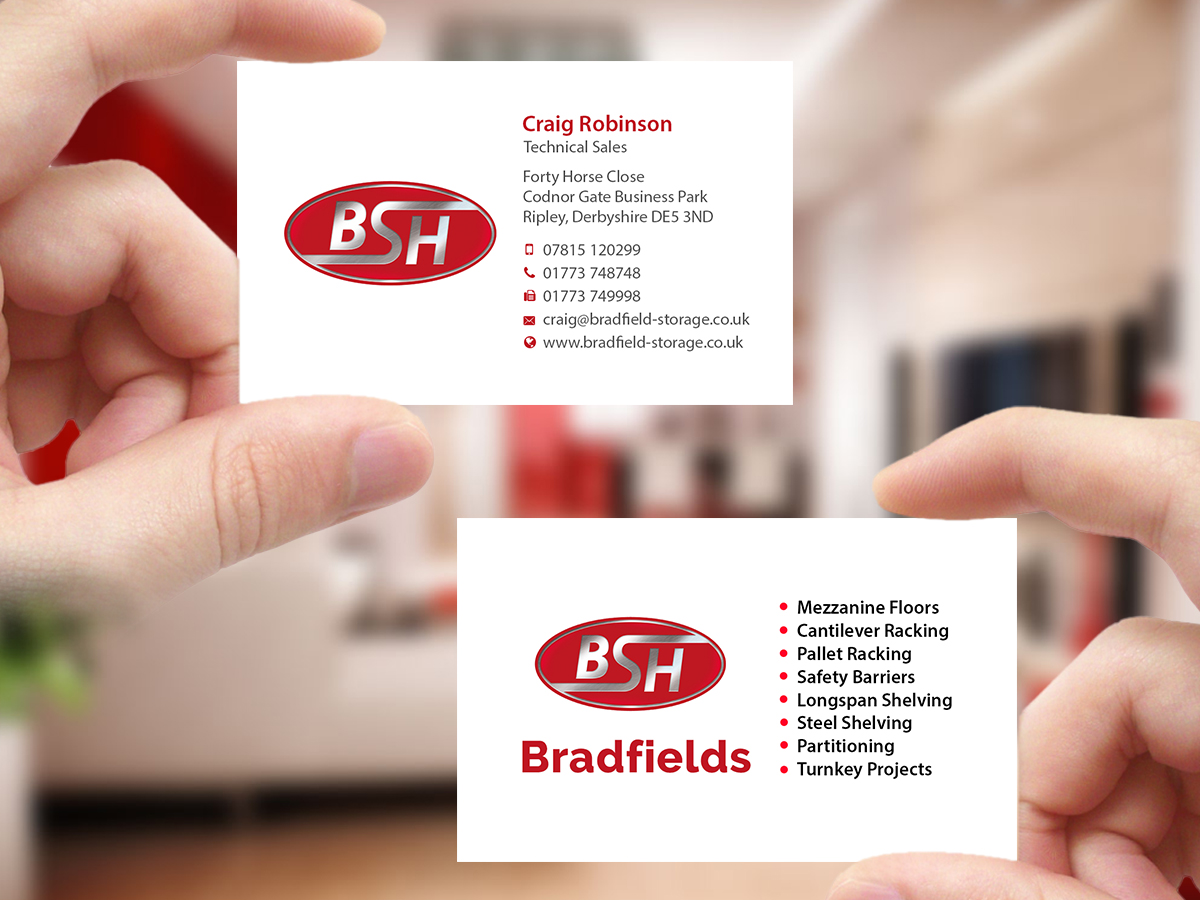 Business Card Design by Creations Box 2015 for Bradfields | Design #10458744