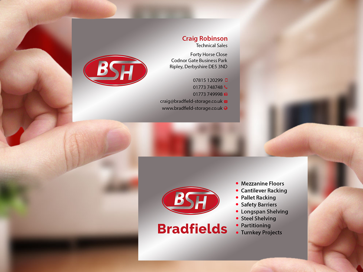 Business Card Design by Creations Box 2015 for Bradfields | Design #10458746