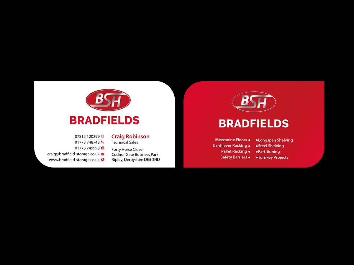 Business Card Design by Creations Box 2015 for Bradfields | Design #10458760
