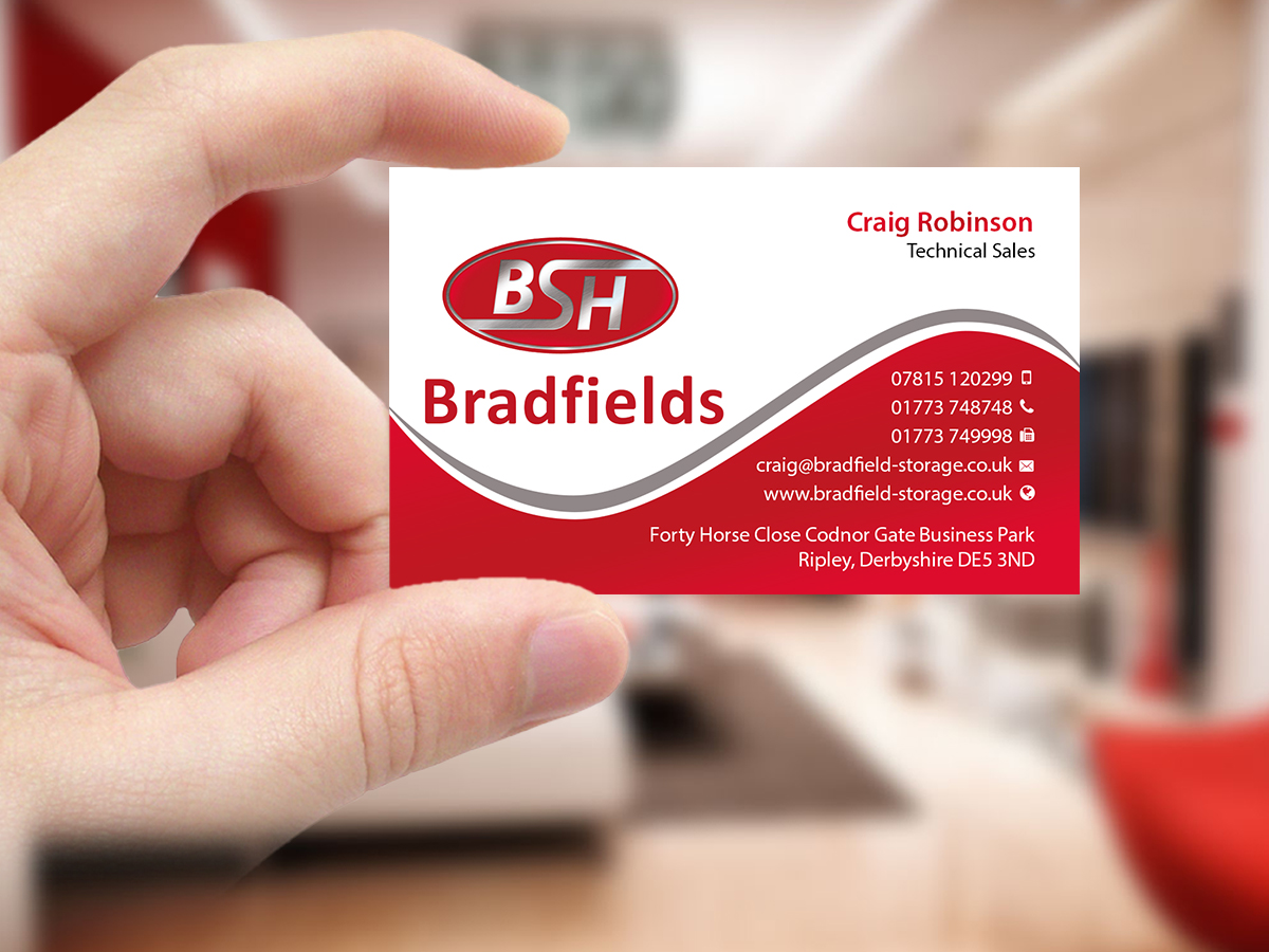 Business Card Design by Creations Box 2015 for Bradfields | Design #10458768