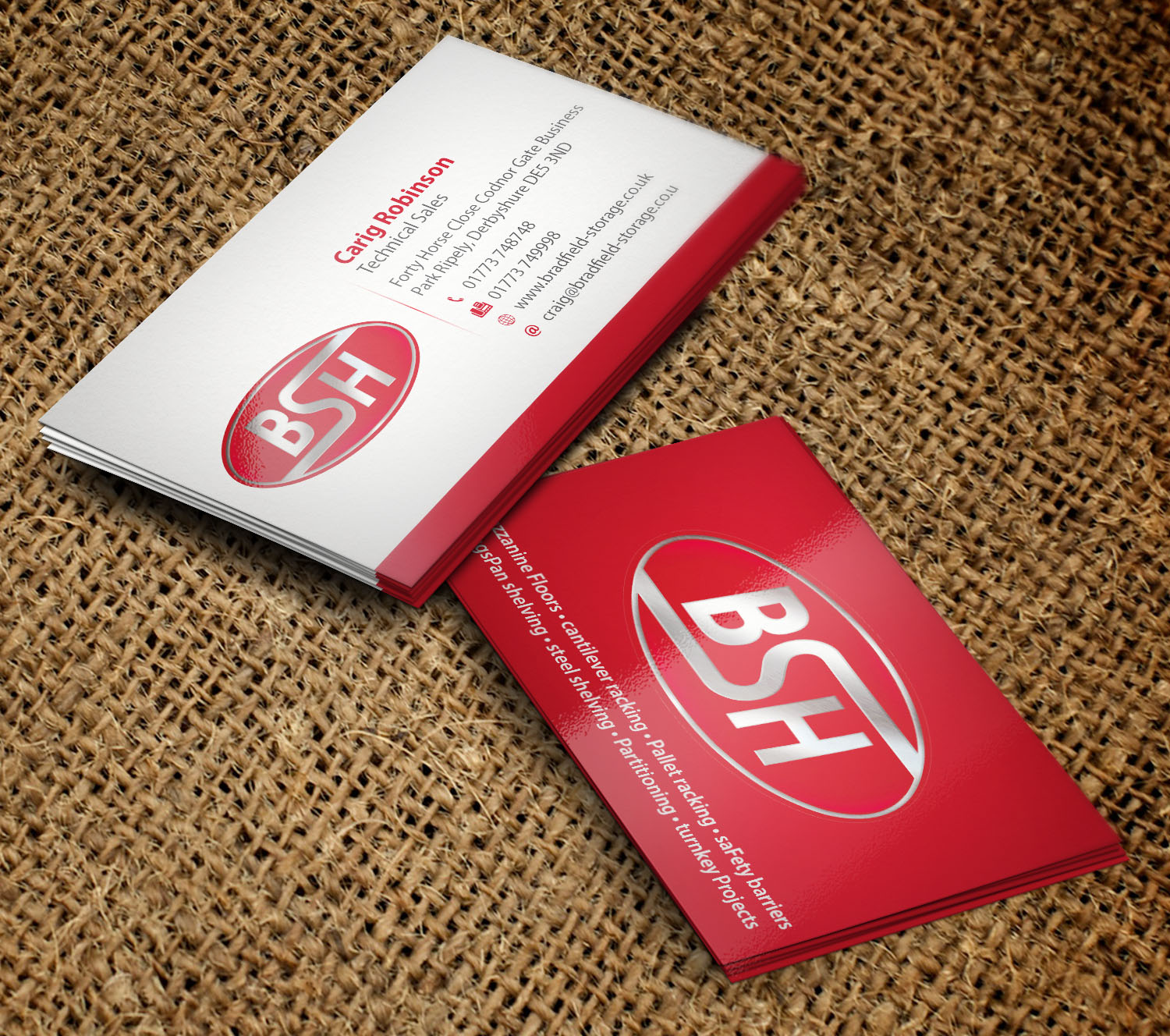 Business Card Design by PD Studios for Bradfields | Design #10470632