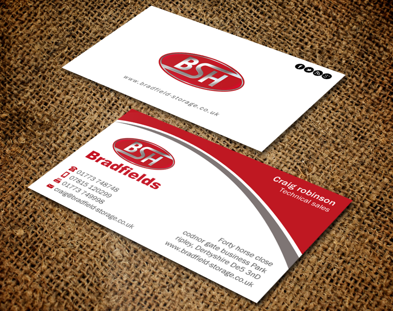 Business Card Design by Brand aid for Bradfields | Design #10457229