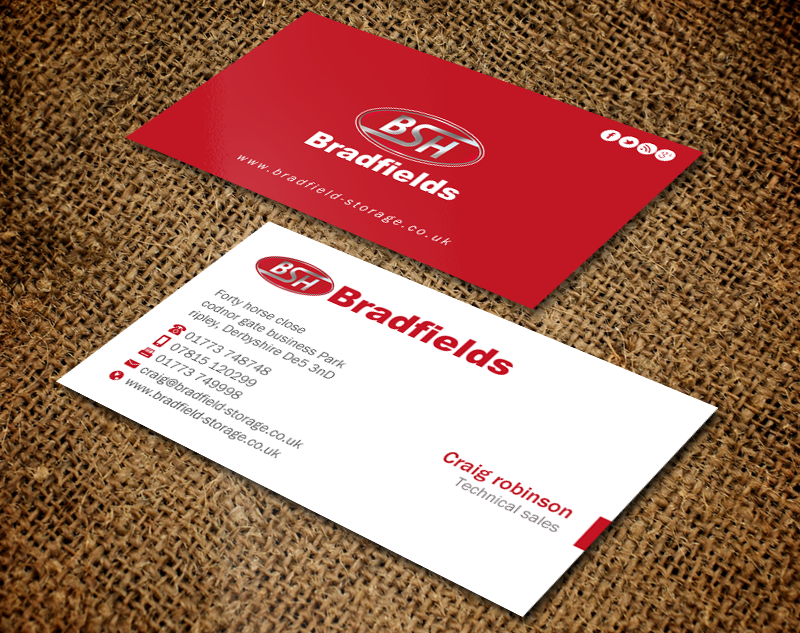 Diseño de Tarjeta de Presentación por Brand aid para Bradfields | Diseño #10457233
