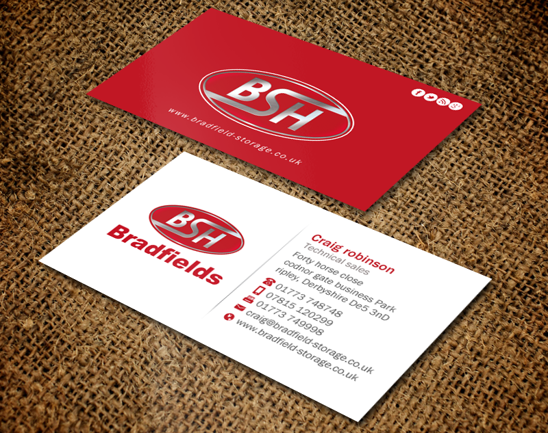 Diseño de Tarjeta de Presentación por Brand aid para Bradfields | Diseño #10457237