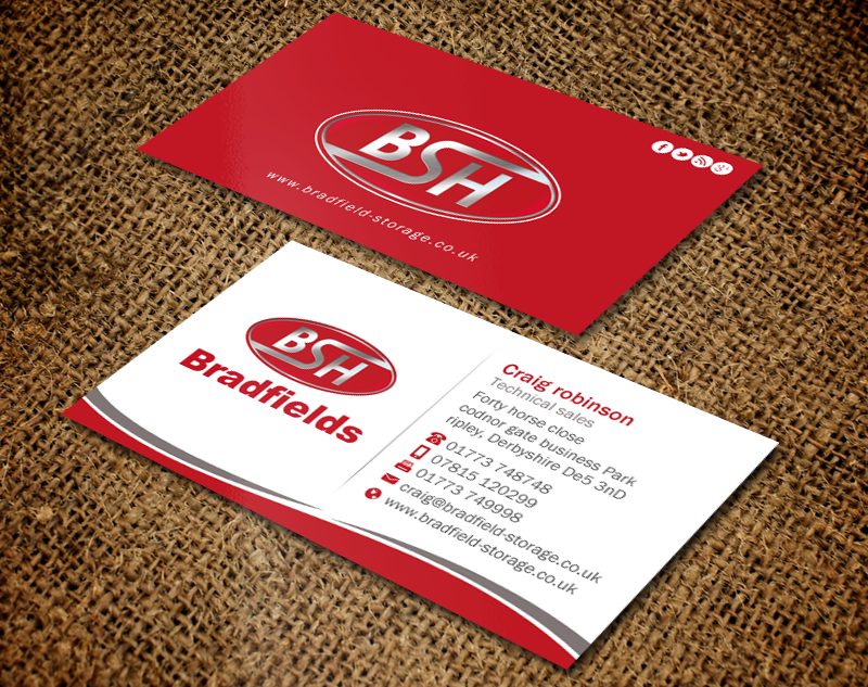 Diseño de Tarjeta de Presentación por Brand aid para Bradfields | Diseño #10457238