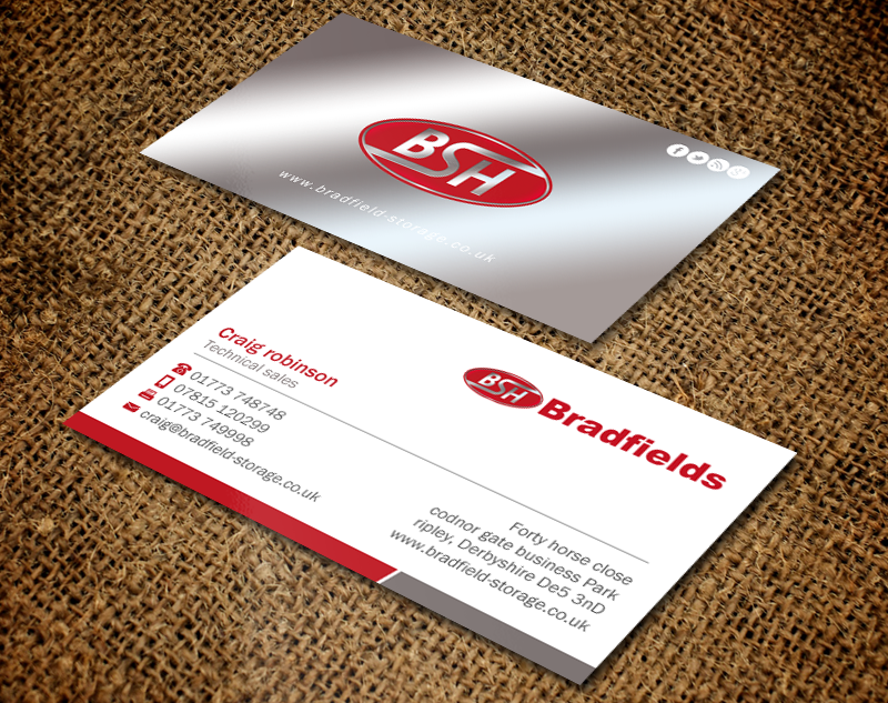 Diseño de Tarjeta de Presentación por Brand aid para Bradfields | Diseño #10457243
