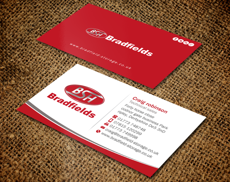 Diseño de Tarjeta de Presentación por Brand aid para Bradfields | Diseño #10457244