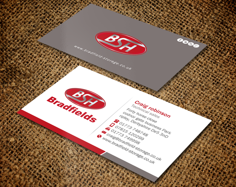 Business Card Design by Brand aid for Bradfields | Design #10467745