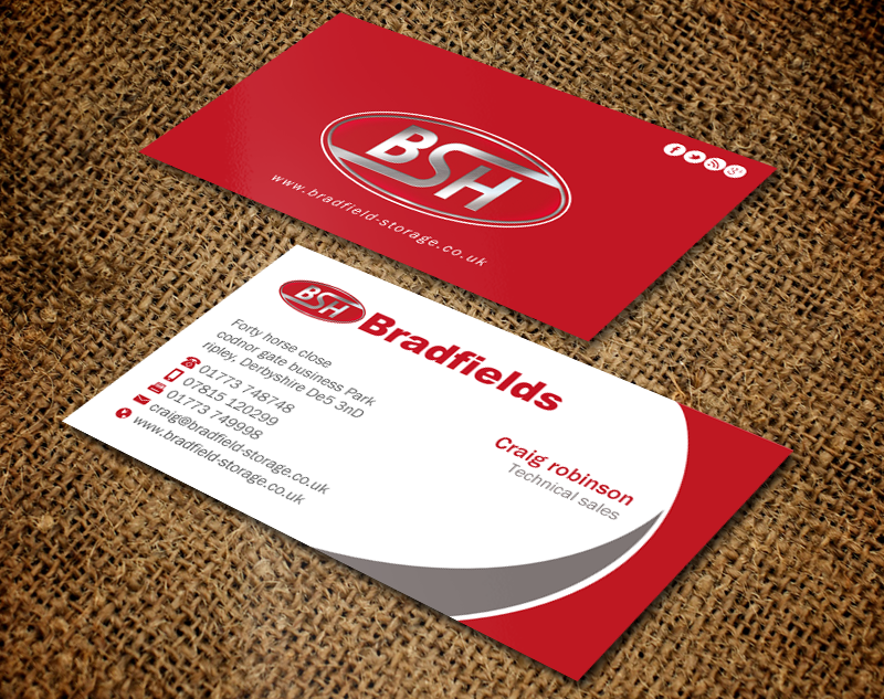 Diseño de Tarjeta de Presentación por Brand aid para Bradfields | Diseño #10467748