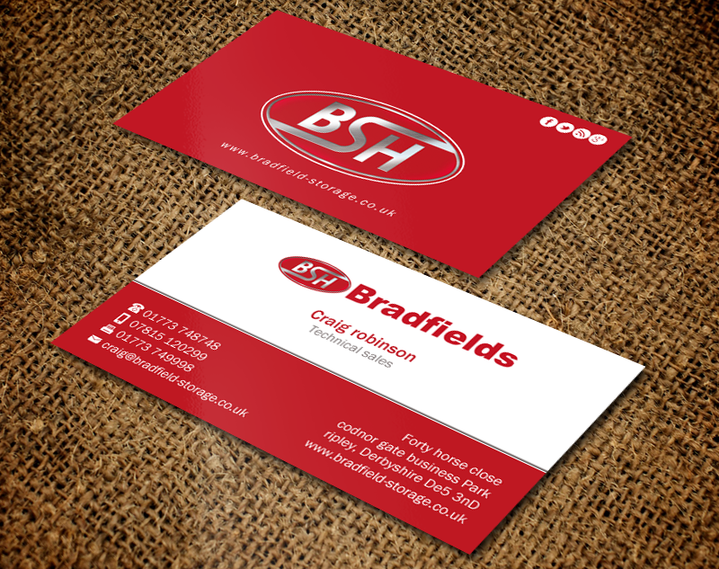Diseño de Tarjeta de Presentación por Brand aid para Bradfields | Diseño #10467749