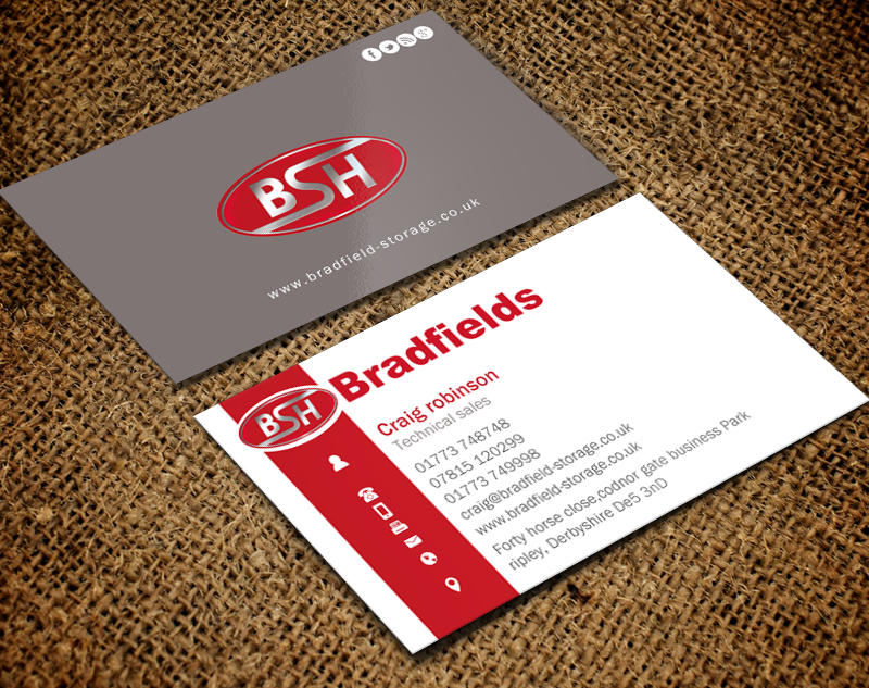 Business Card Design by Brand aid for Bradfields | Design #10486837