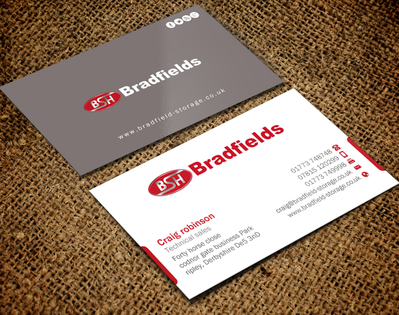 Business Card Design by Brand aid for Bradfields | Design #10486838