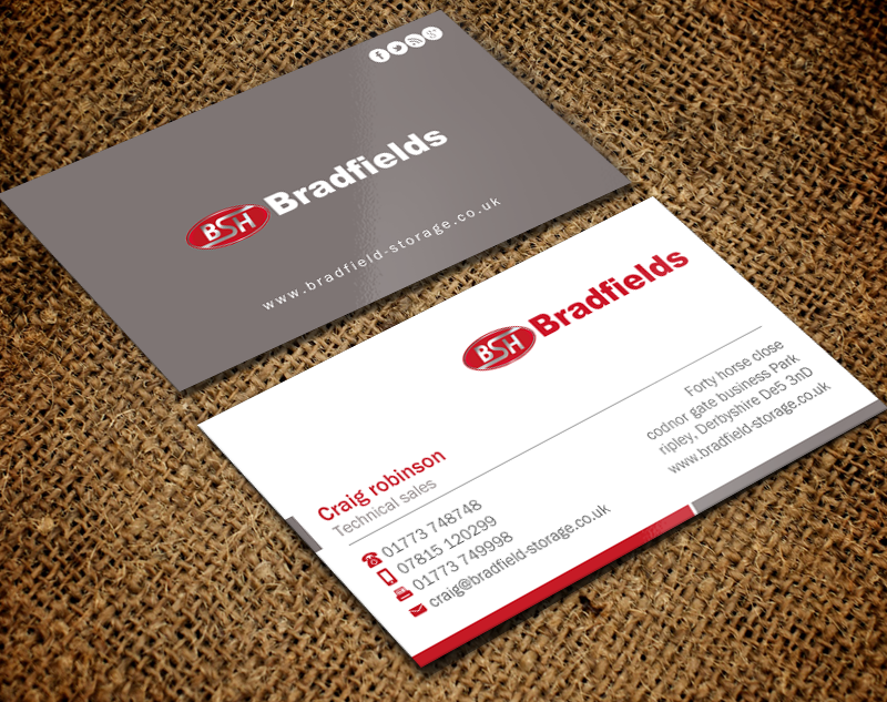 Business Card Design by Brand aid for Bradfields | Design #10486863