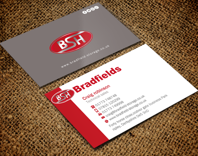 Business Card Design by Brand aid for Bradfields | Design #10505495