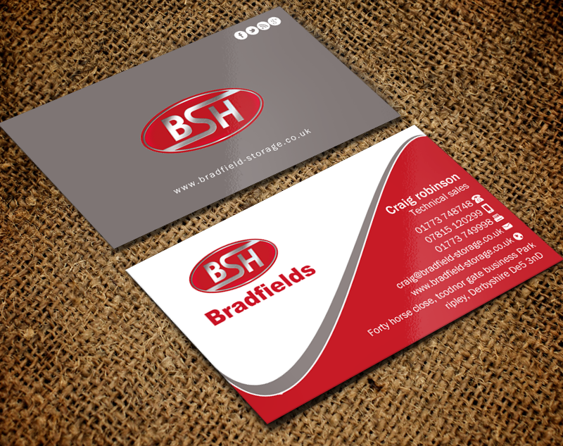 Business Card Design by Brand aid for Bradfields | Design #10505531