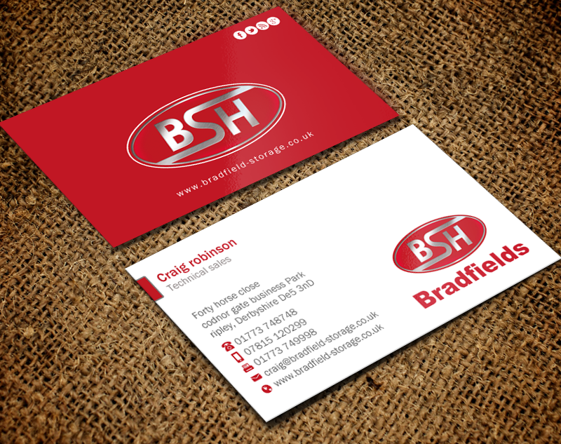 Business Card Design by Brand aid for Bradfields | Design #10505532