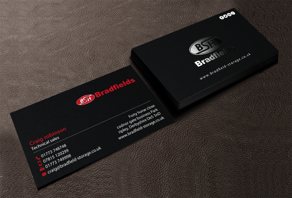 Visitenkarten-Design von chandrayaan.creative für Bradfields | Design #10453794