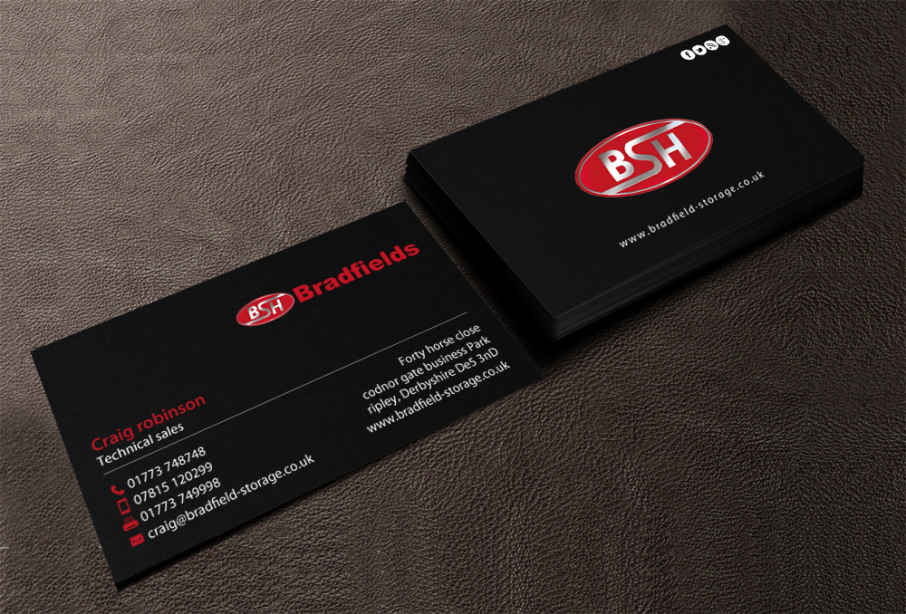 Business Card Design by chandrayaan.creative for Bradfields | Design #10453801