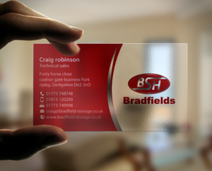 Business Card Design by chandrayaan.creative for Bradfields | Design: #10487347