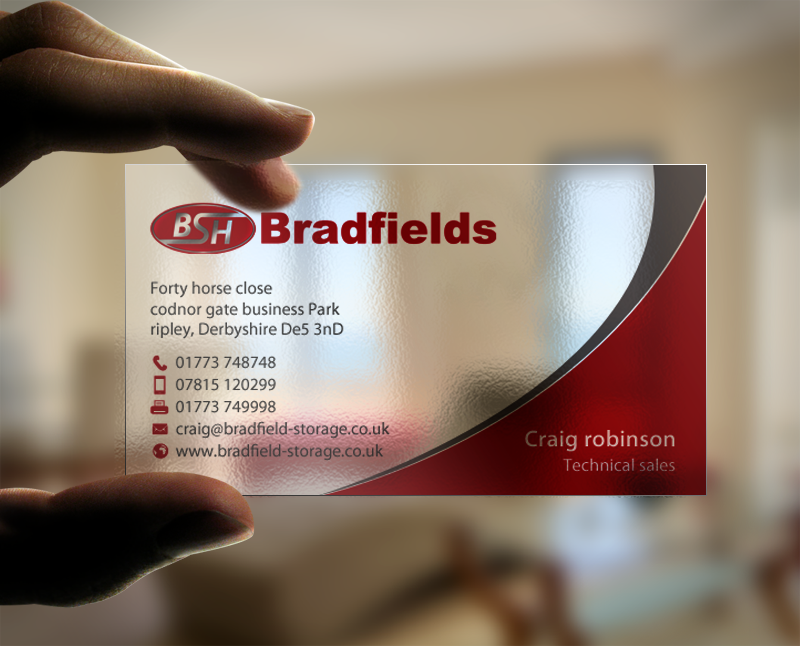 Business Card Design by chandrayaan.creative for Bradfields | Design #10487503