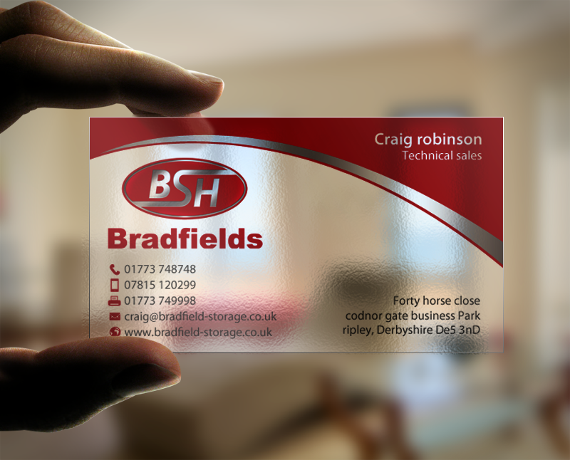 Business Card Design by chandrayaan.creative for Bradfields | Design #10487504
