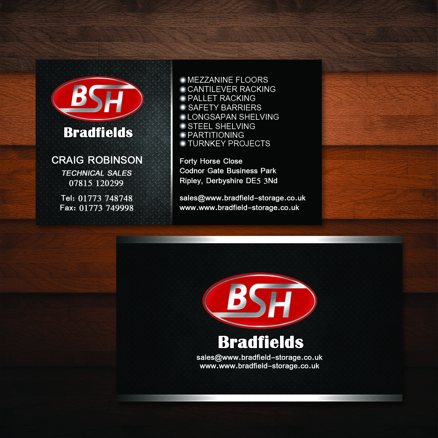 Business Card Design by design88 for Bradfields | Design #10459887