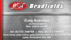 Business Card Design by Daniel Clavijo for Bradfields | Design #10542238