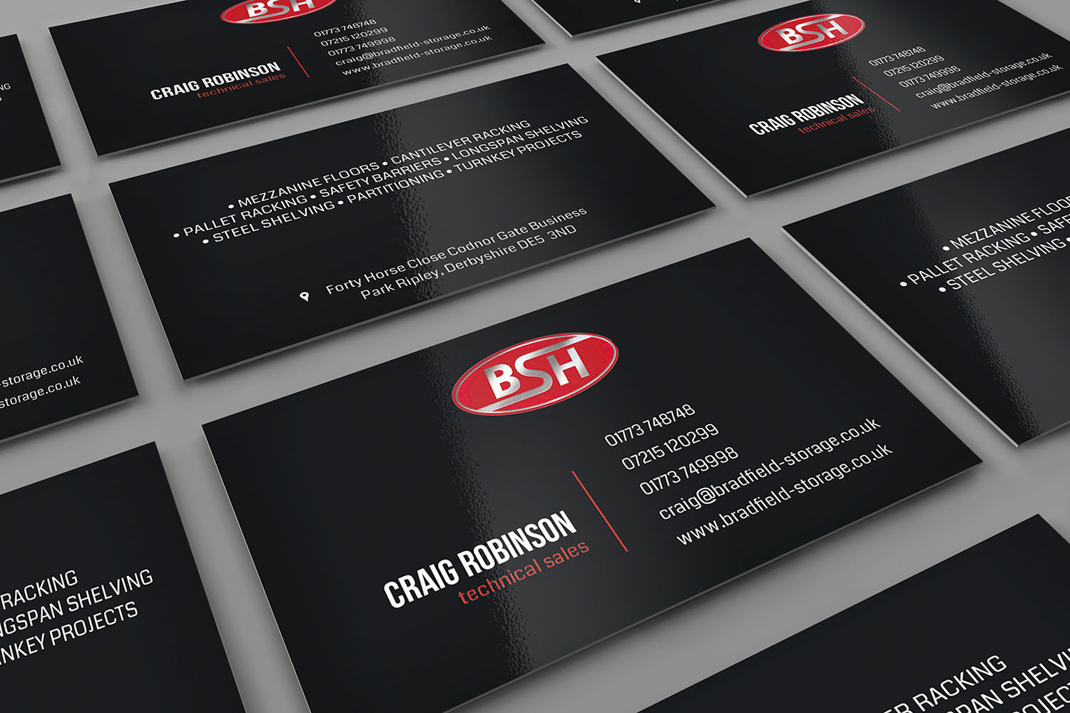 Diseño de Tarjeta de Presentación por Hammad mir para Bradfields | Diseño #10505870