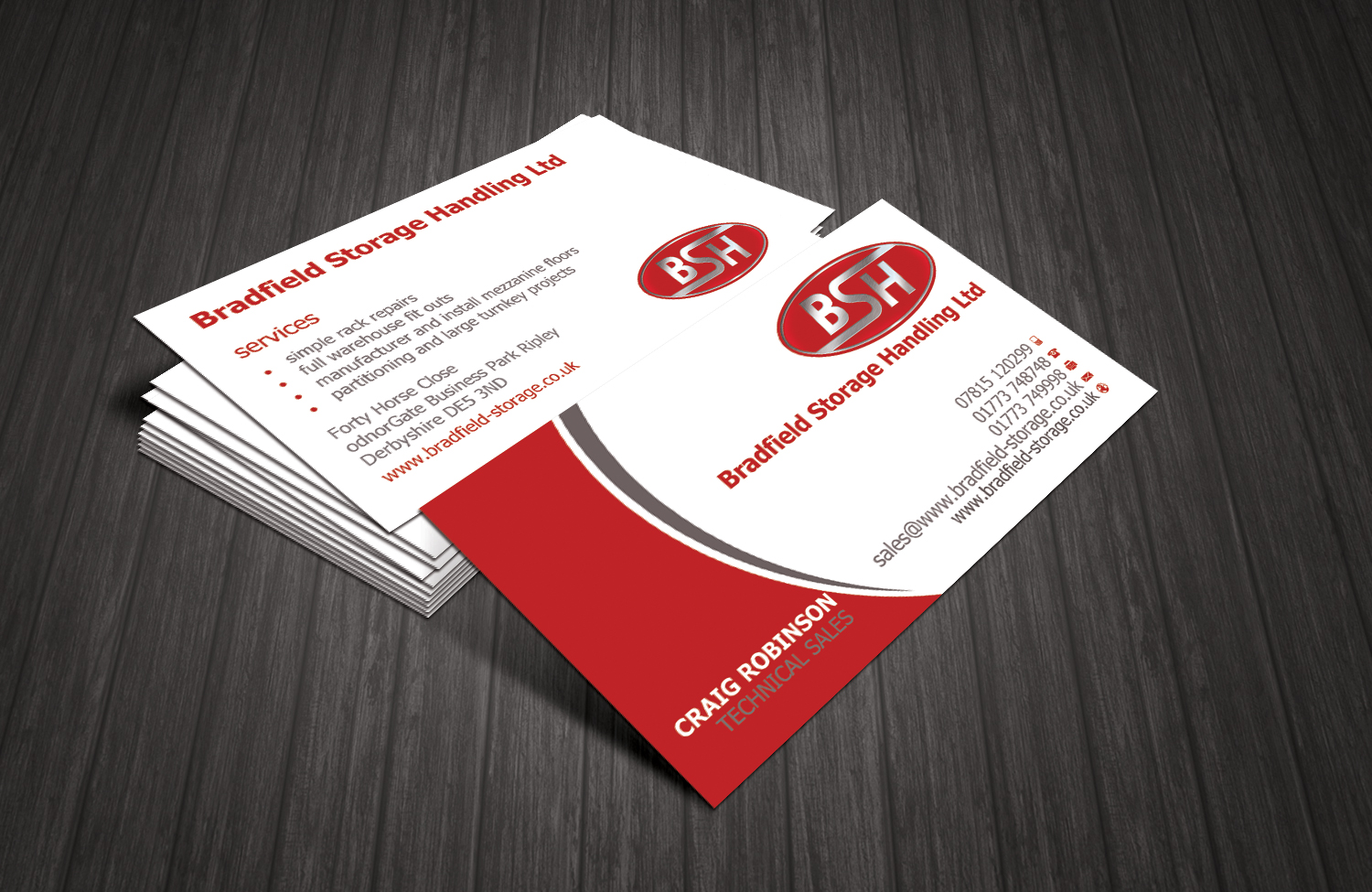 Business Card Design by Creative Designer 2016 for Bradfields | Design #10450741