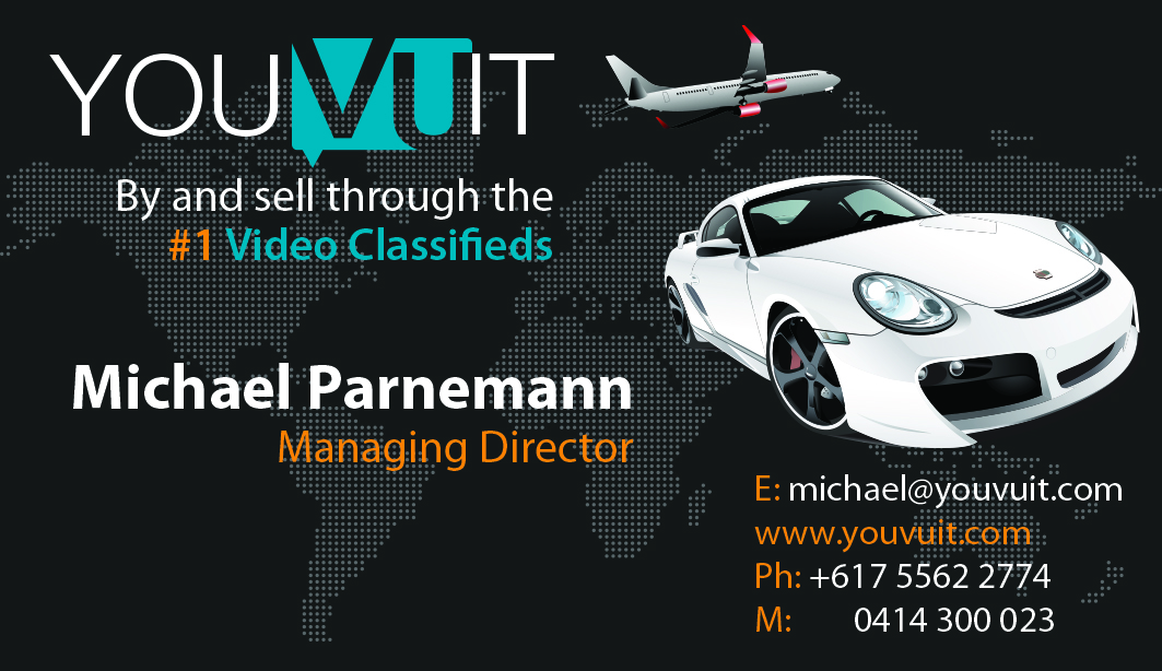 Visitenkarten-Design von dickenArt für You Vu It.com Pty Ltd | Design #2243136