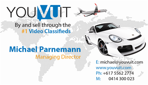 Design de Carte de Visite par dickenArt pour You Vu It.com Pty Ltd | Design : #2243140