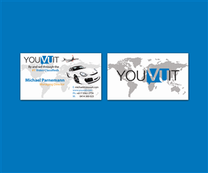 Business Card Design by dickenArt for You Vu It.com Pty Ltd | Design #2272374