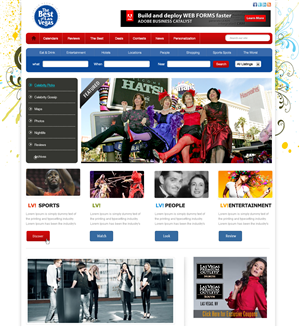 Best of Las Vegas Digital Relaunch | Diseño Web por OM