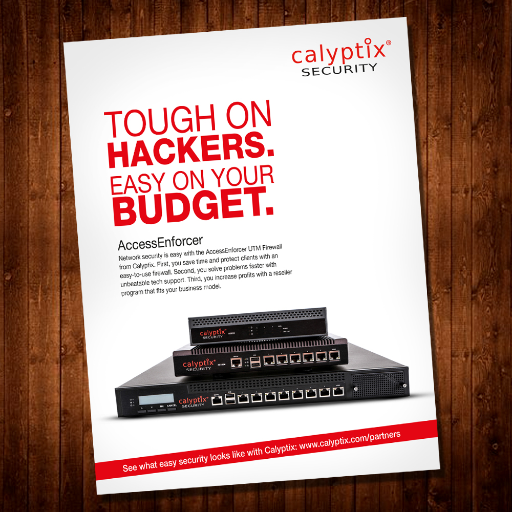 Flyer Design by johnsen designs for Calyptix | Design #10451312