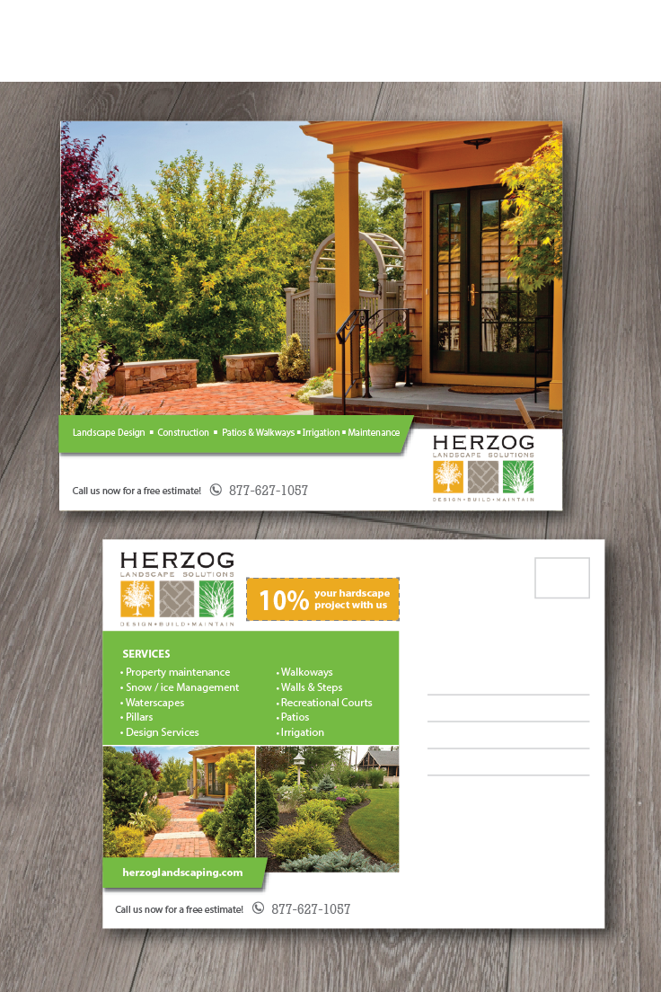 Postcard Design by alex989 for this project | Design #10436584
