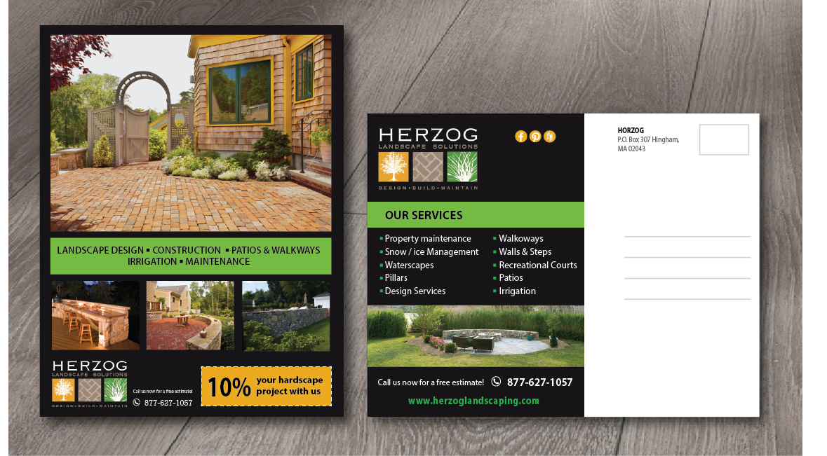 Postcard Design by alex989 for this project | Design #11243408