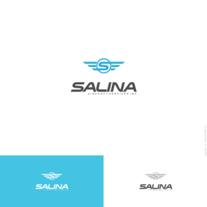 Logo Design by AU9USTO for Salina Aircraft Services Inc | Design: #10584653