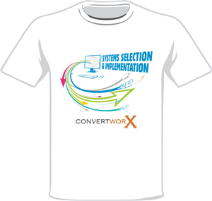 T-shirt Design by Purple Studio for ConvertworX | Design: #2197731