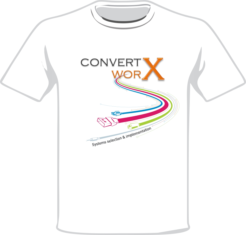 T-shirt Design by Purple Studio for ConvertworX | Design #2197736
