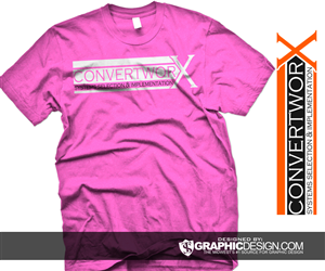 T-shirt Design by TS Graphic Design for ConvertworX | Design: #2200492