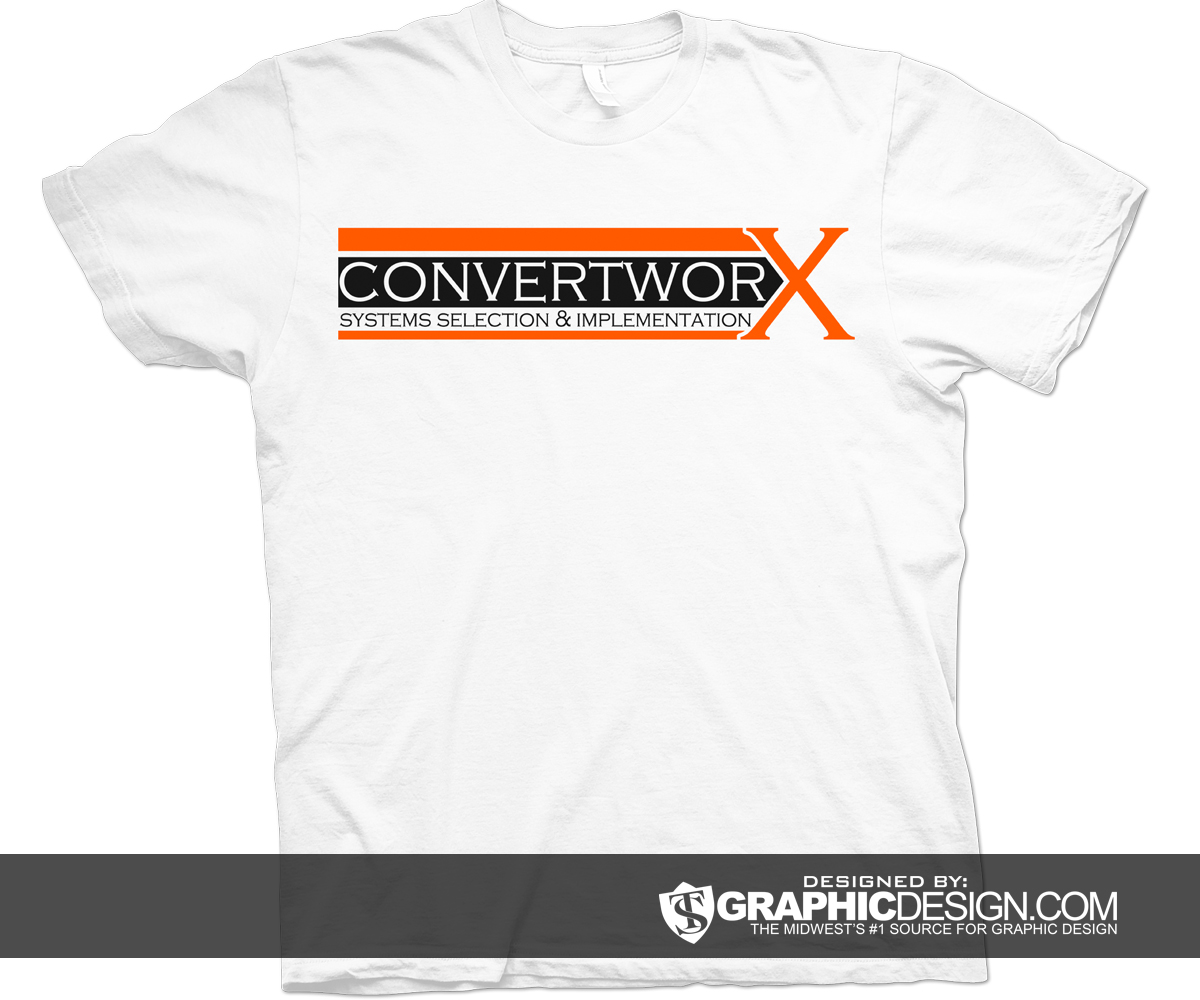 T-shirt Design by TS Graphic Design for ConvertworX | Design: #2215004