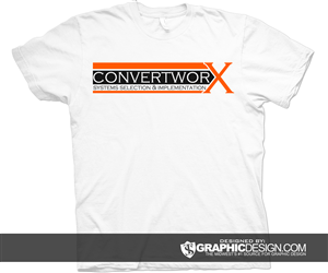 T-shirt Design by TS Graphic Design for ConvertworX | Design #2215004
