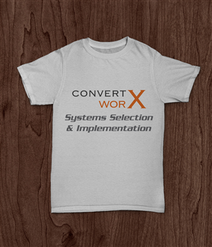 T-shirt Design by Studio Bella for ConvertworX | Design #2196477