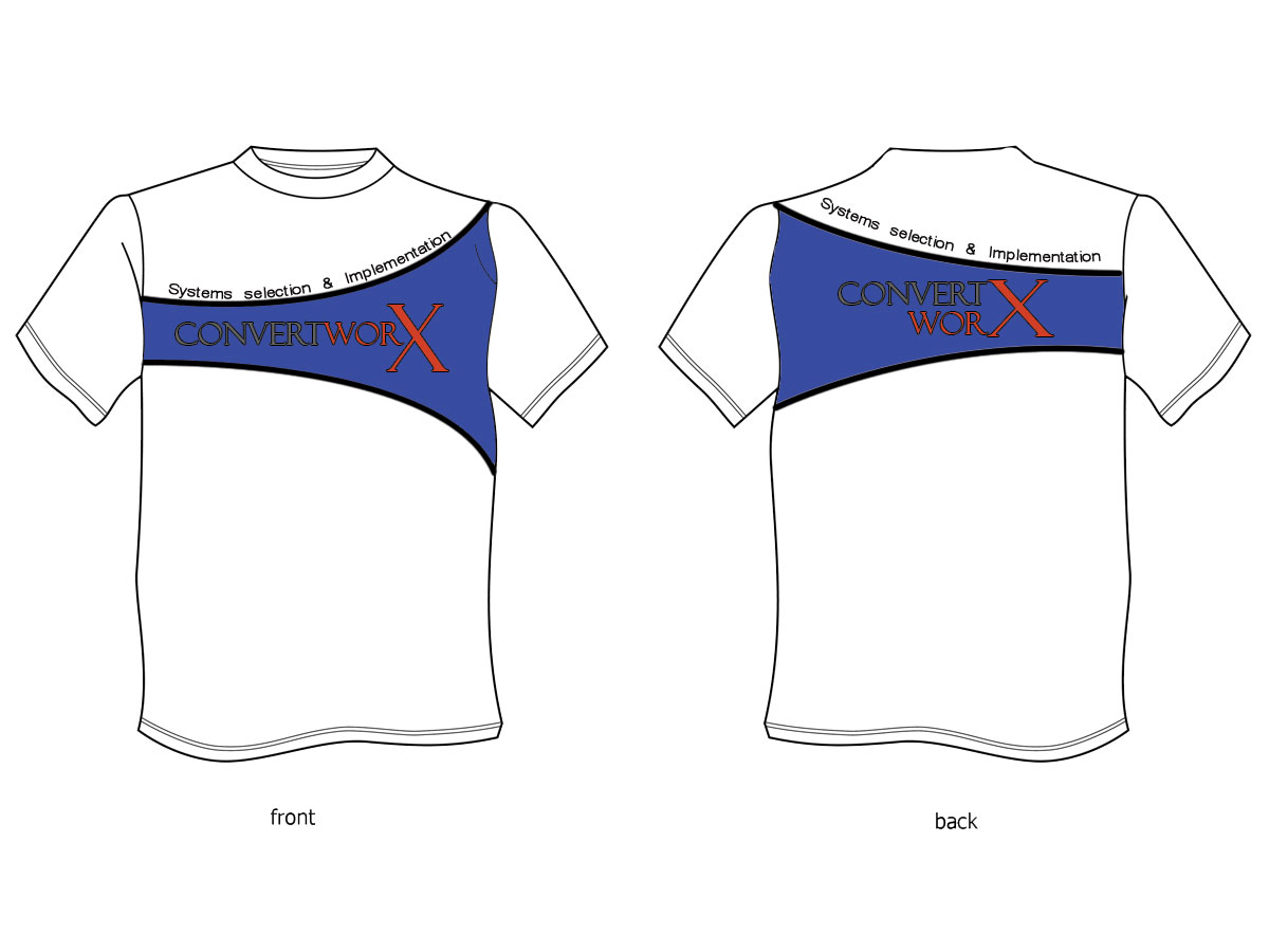 T-shirt Design by d33jay83 for ConvertworX | Design #2198121