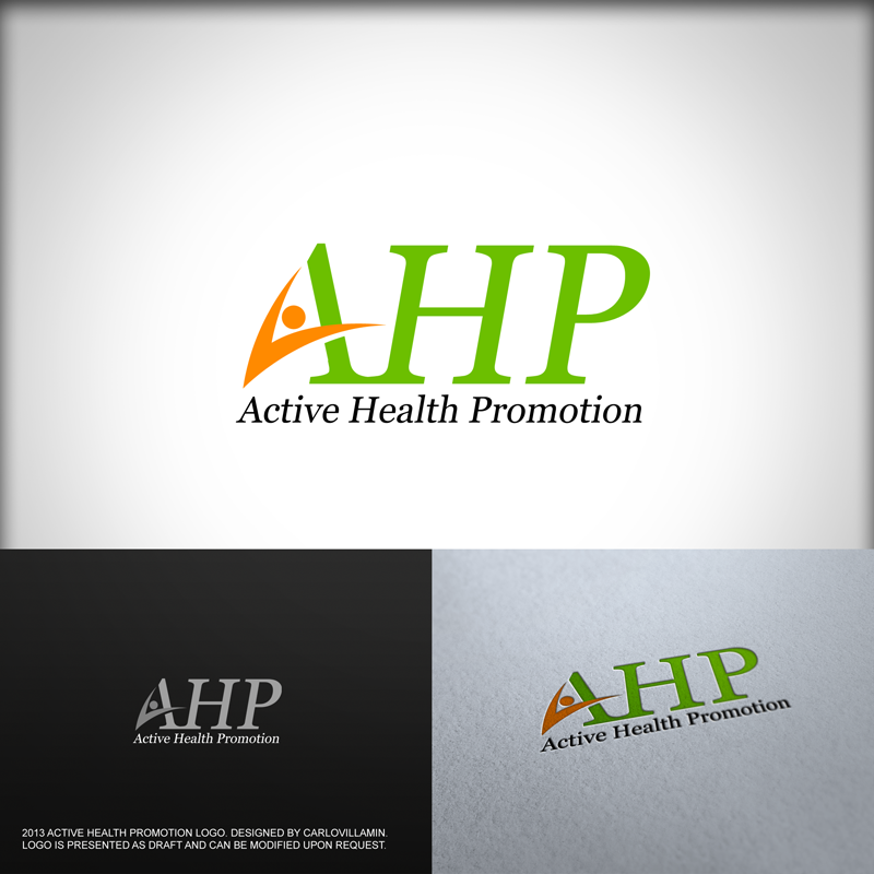 Logo Design by carlomagno for Active Health Promotion | Design #2217680