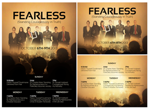 Flyer Design by D-Design for Calvary Gospel Chapel | Design: #2284300