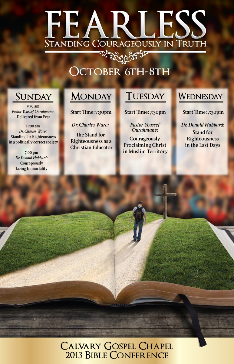 Diseño de Flyer por JCR para Calvary Gospel Chapel | Diseño #2216788