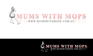 Logo Design by g_guy for Mums with Mops | Design: #450262